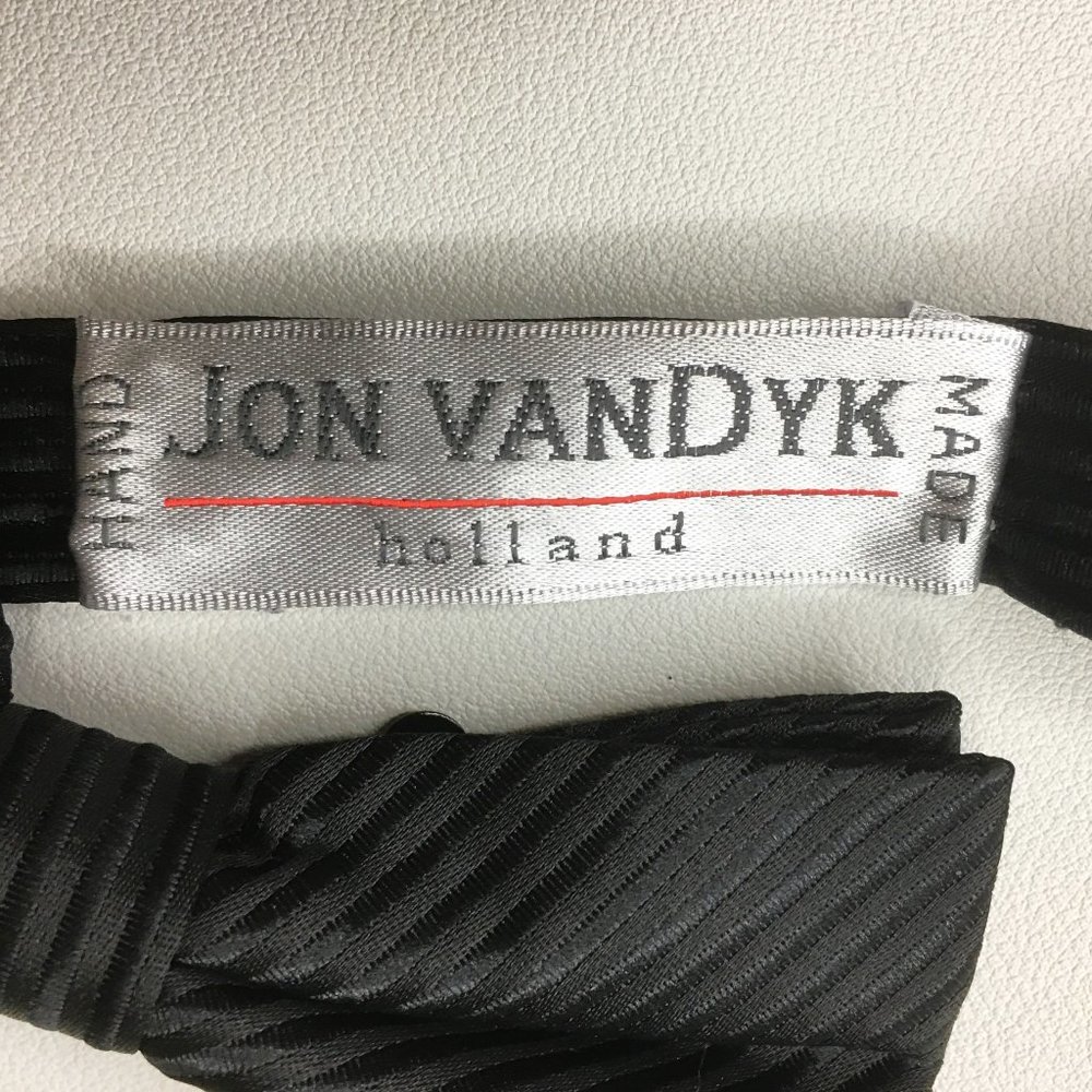 JON VANDYK HOLLAND Vintage Vibe Semi-Butterfly Bow Tie ▶◀ 𝔹ℝ𝔸ℕ𝔻 ℕ𝔼𝕎! - Picture 7 of 10